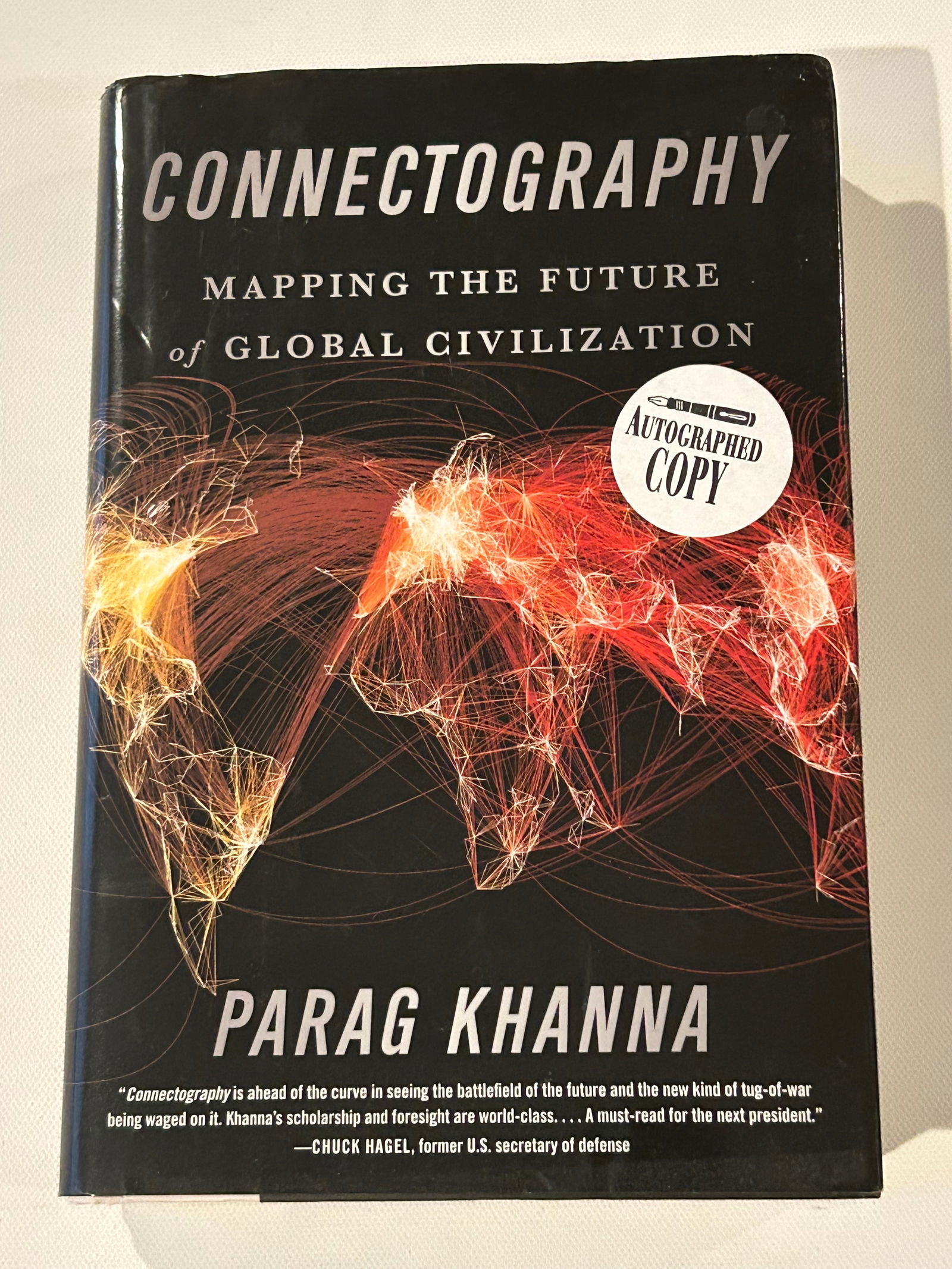 Connectography by Parag Khanna SIGNED Edition (1 of 6)