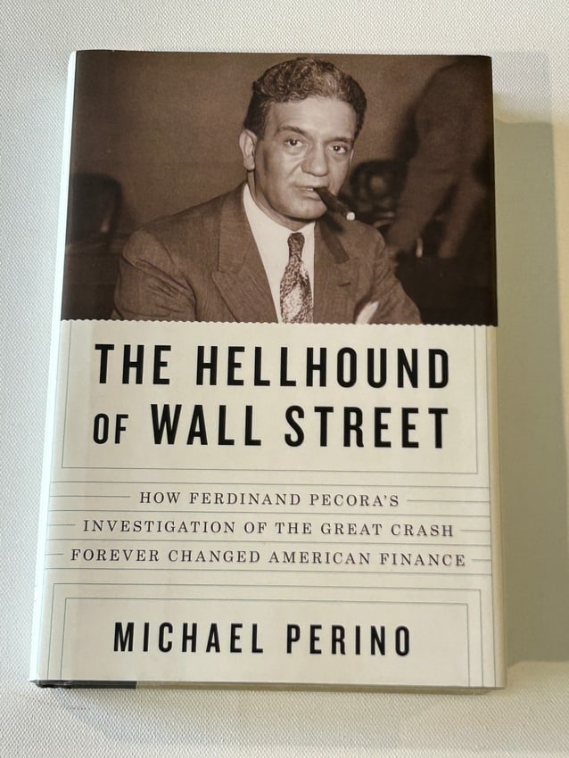 The Hellhound Of Wall Street by Michael Perino SIGNED & Inscribed First Edition (1 of 6)