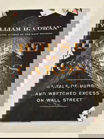 House Of Cards by William D. Cohan SIGNED Third Printing