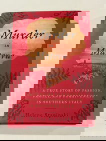 Murder In Matera by Helene Stapinski SIGNED First Edition