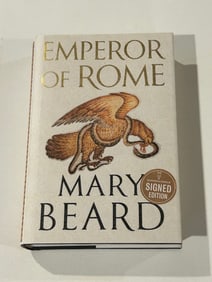 Emperor Of Rome by Mary Beard SIGNED First Edition