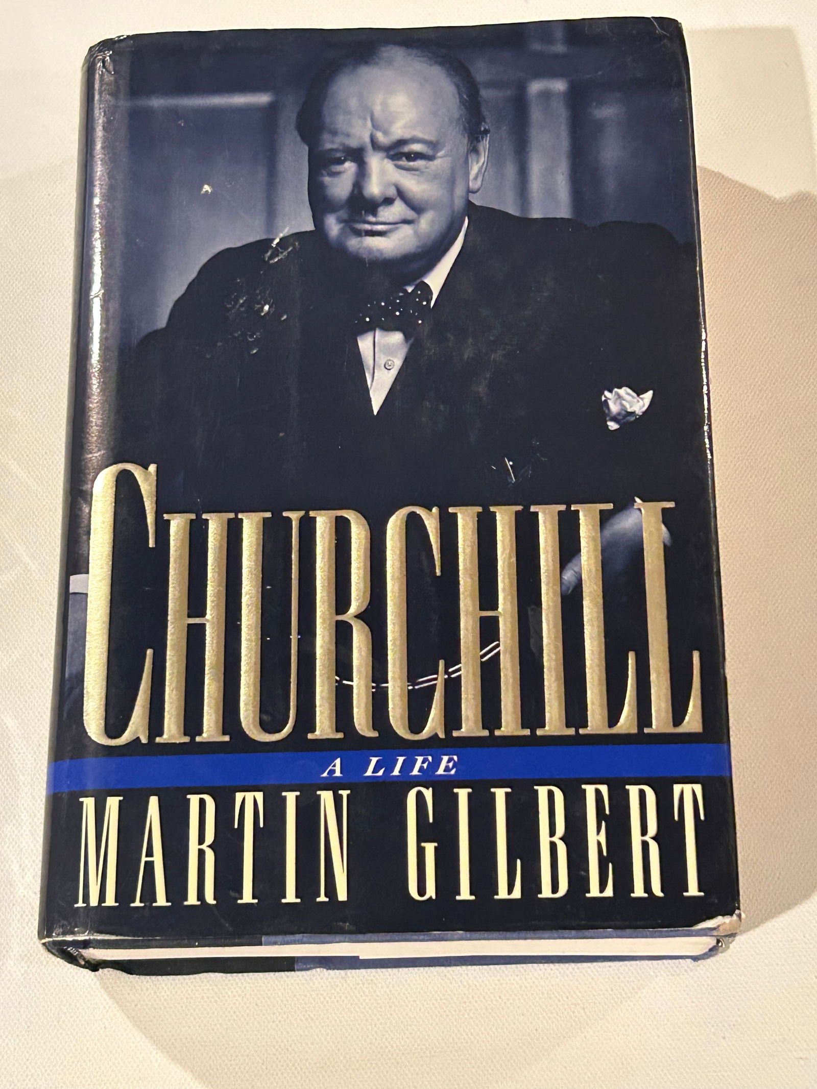 Churchill A Life by Martin Gilbert SIGNED & Inscribed First Edition (1 of 7)