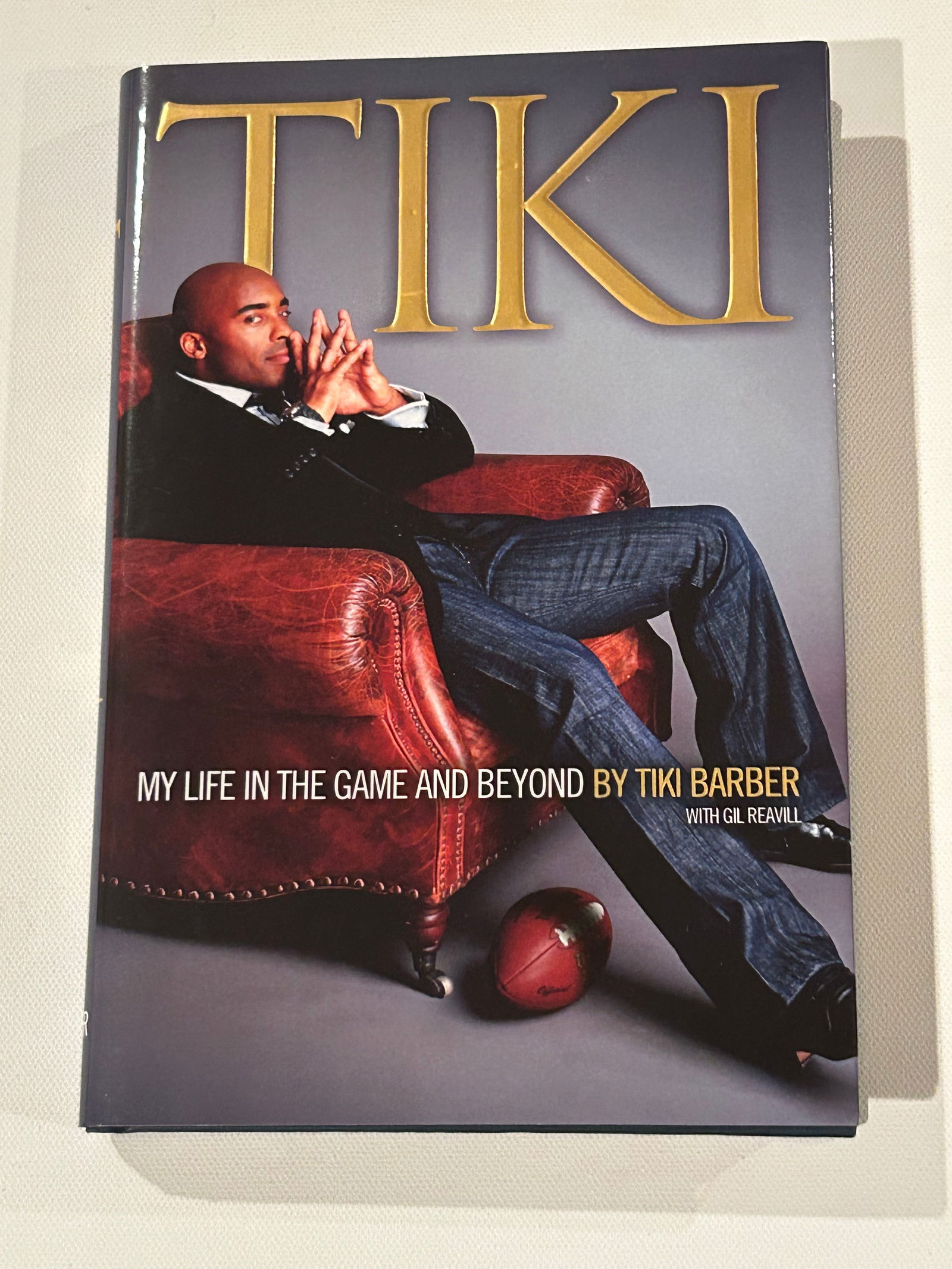 Tiki My Life In The Game And Beyond by Tiki Barber SIGNED & Inscribed First Edition (1 of 6)