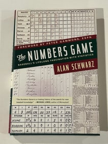 The Numbers Game by Alan Schwarz SIGNED & Inscribed First Edition