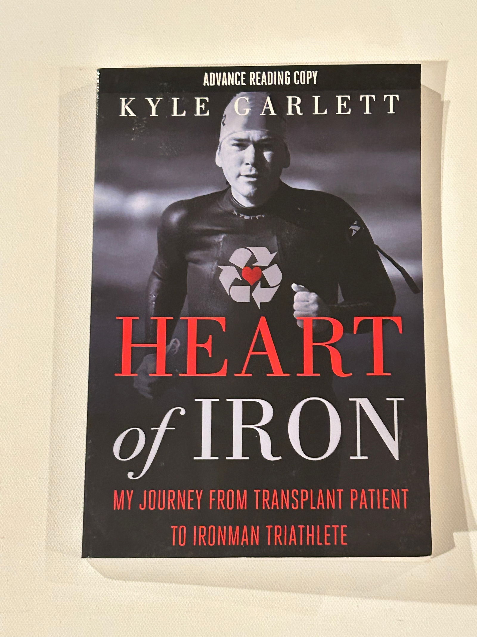Heart Of Iron by Kyle Garlett SIGNED & Inscribed Advance Reading Copy First Edition (1 of 4)