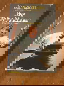 Hey, Wait A Minute (I Wrote A Book!) by John Madden SIGNED & Inscribed Later Printing