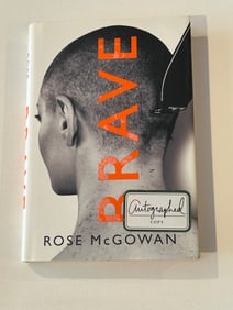 Brave by Rose McGowan SIGNED First Edition