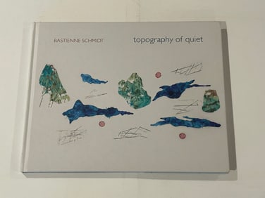 Topography Of Quiet by Bastienne Schmidt SIGNED & Inscribed First Edition