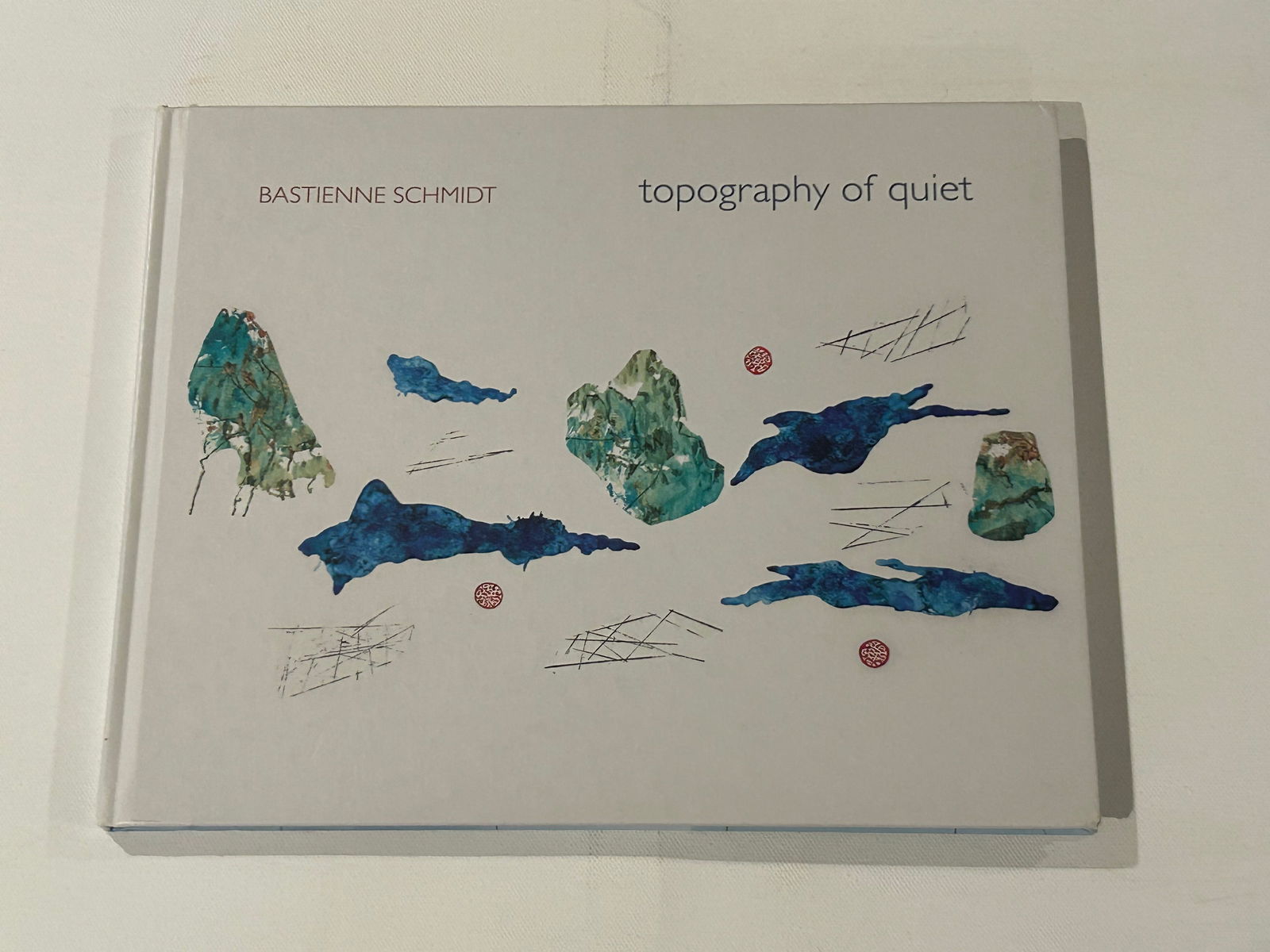 Topography Of Quiet by Bastienne Schmidt SIGNED & Inscribed First Edition (1 of 11)