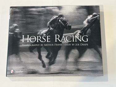 Horse Racing Photography by Arthur Frank SIGNED & Inscribed First Edition