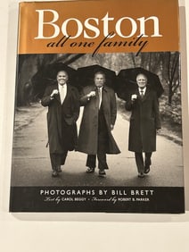 Boston All One Family Photographs by Bill Brett SIGNED & inscribed First Edition