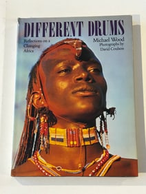 Different Drums by Michael Wood SIGNED by Photographer David Coulson First Edition