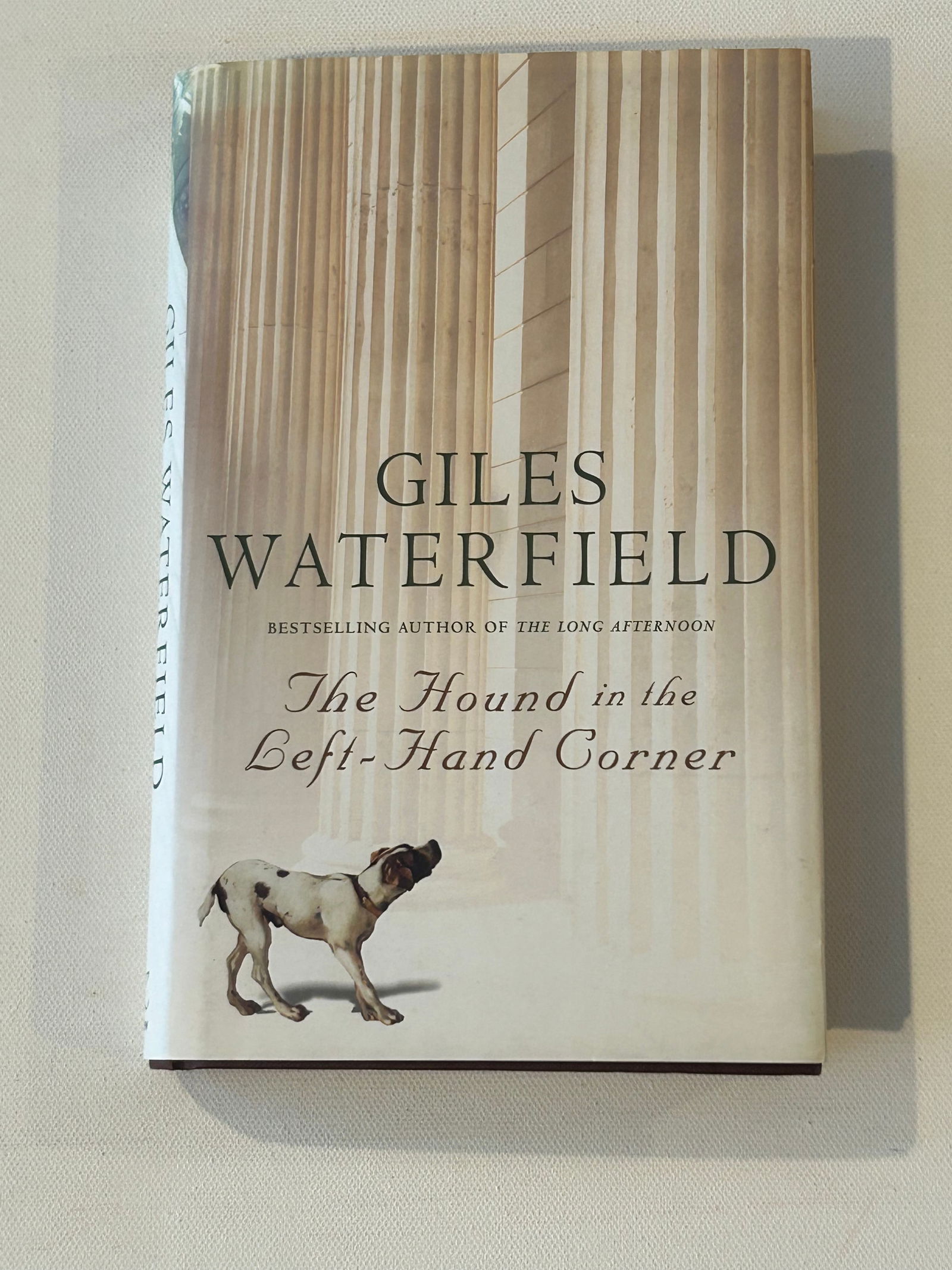 The Hound In The Left-Hand Corner by Giles Waterfield SIGNED & Inscribed First Edition (1 of 7)