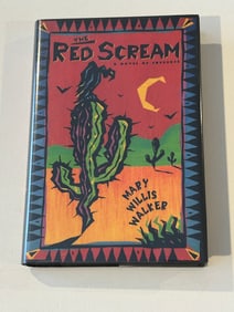 The Red Scream by Mary Willis Walker SIGNED First Edition