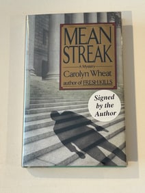 Mean Streak by Carolyn Wheat SIGNED First Edition