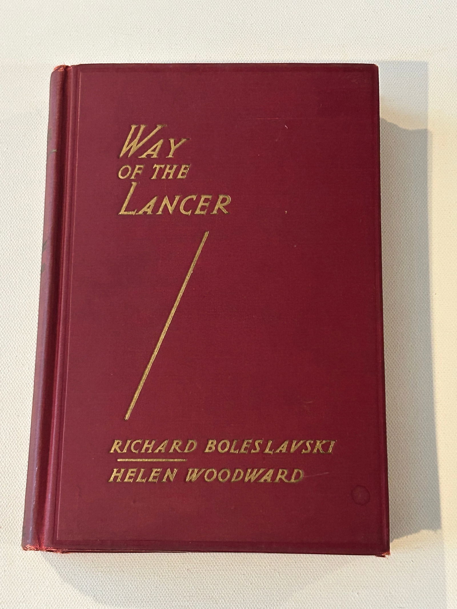 Way Of The Lancer by Ricard Boleslavski SIGNED & Inscribed First Edition (1 of 6)