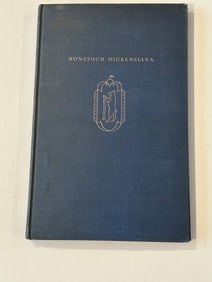 The Nonesuch Dickens Retrospectus And Prospectus