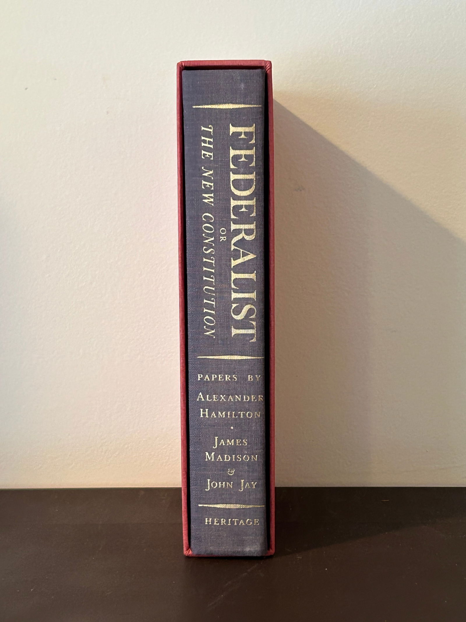 Federalist Or The New Constitution by Alexander Hamilton, James Madison & John Jay (1 of 6)
