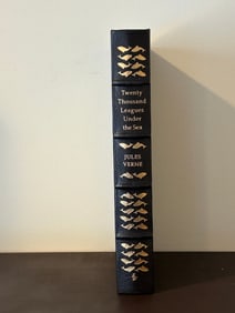 Twenty Thousand Leagues Under The Sea by Jules Verne Leather Bound Collector's Edition