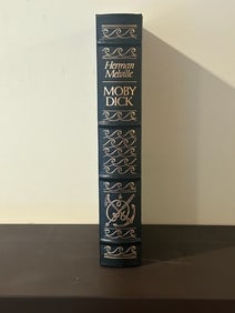 Moby Dick Or The Whale by Herman Melville Leather Bound Edition Collector's Edition