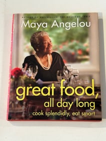Great Food, All Day Long by Maya Angelou SIGNED & inscribed First Edition