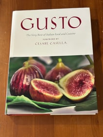 Gusto by Cesare Casella RARE SIGNED & Inscribed First Edition