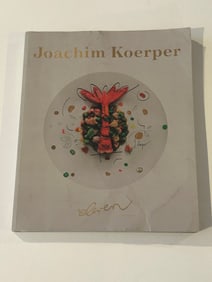 Joachim Koerper Restaurante Eleven SIGNED & inscribed With Drawing