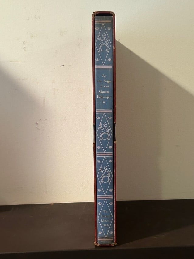 At The Sign of The Queen Pedauque by Anatole France Illustrated & SIGNED By Sylvain Sauvage (1 of 9)