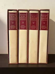 History Of The United States by James Truslow Adams SIGNED First Edition