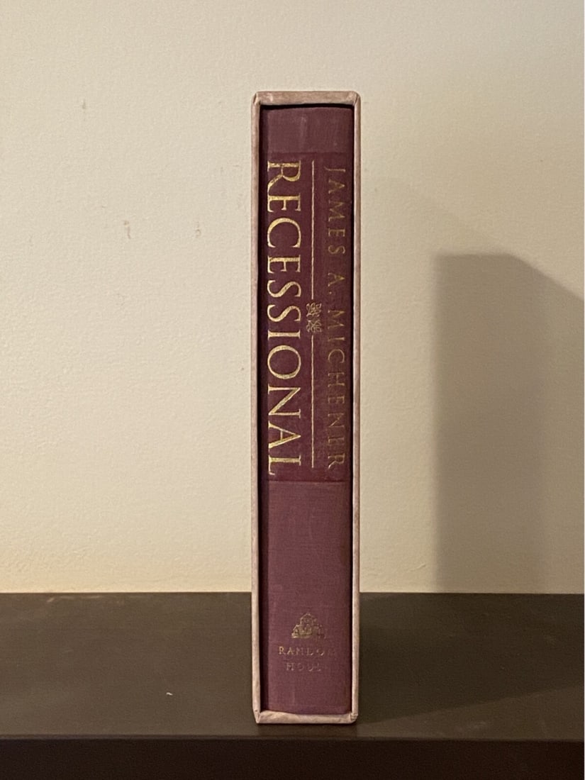 Recessional By James Michener SIGNED Limited Numbered First Edition (1 of 6)