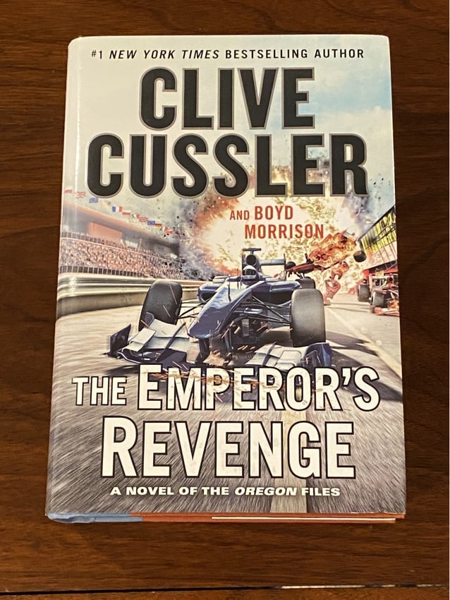 The Emperor's Revenge By Clive Cussler SIGNED First Edition (1 of 7)