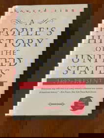 People's History Of The United States by Howard Zinn Author/Celebrity SIGNED by at 92nd St Y