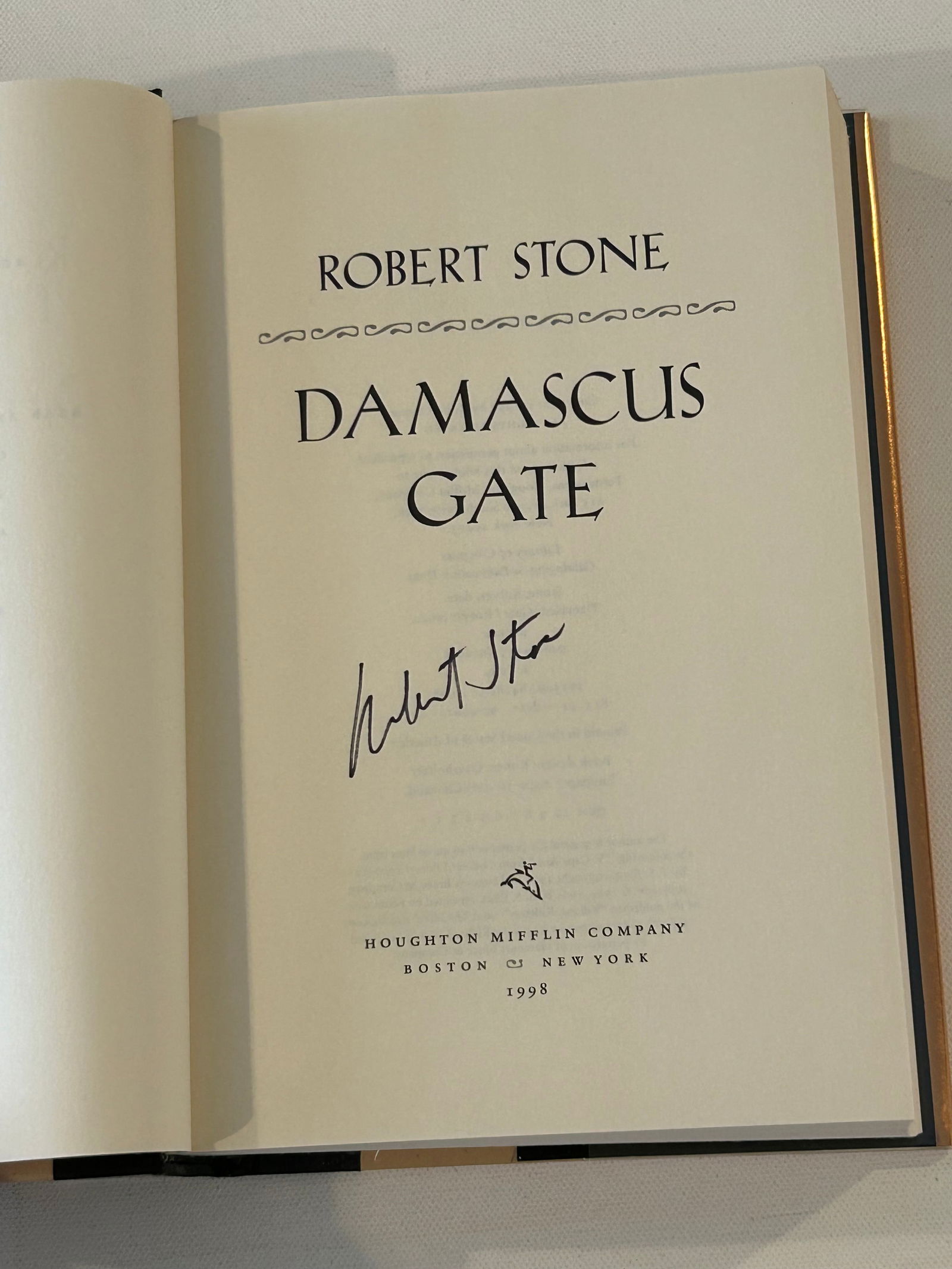 Robert Stone SIGNED First Editions - 4