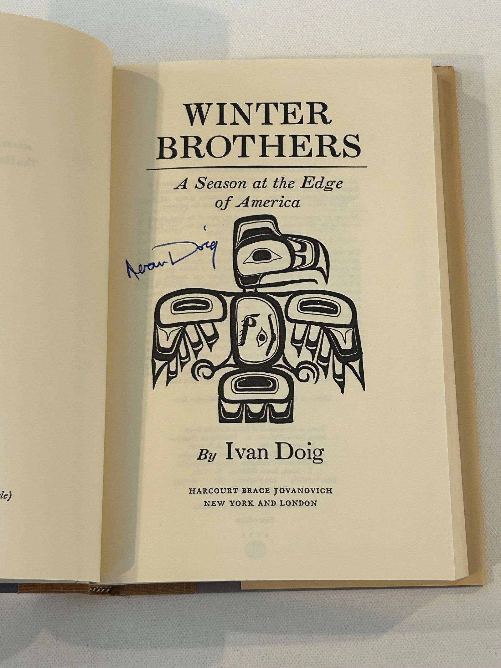 Ivan Doing SIGNED First Editions - 2