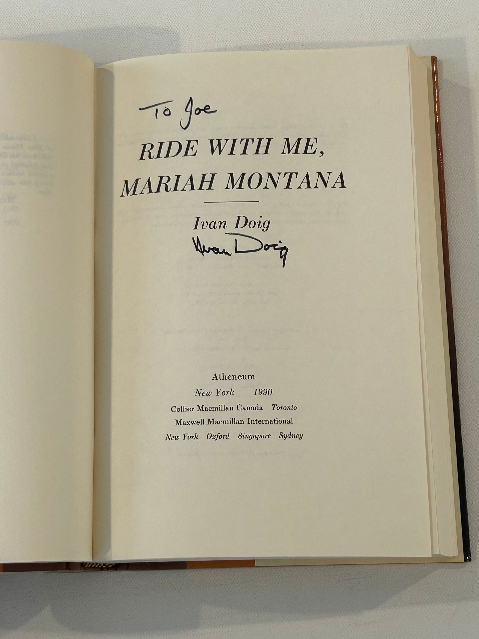 Ivan Doing SIGNED First Editions - 4