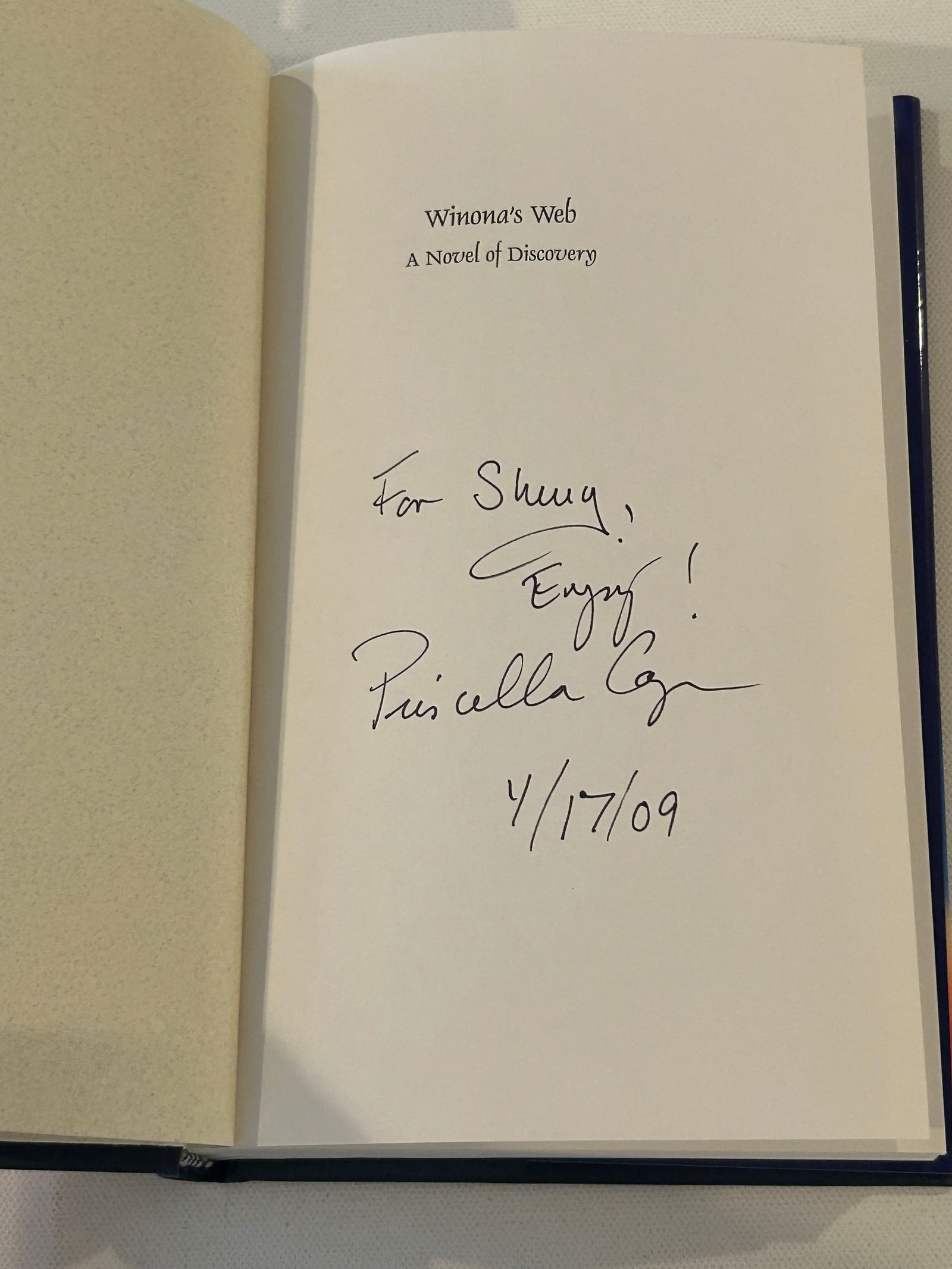 Priscilla Cogan SIGNED First Editions - 2