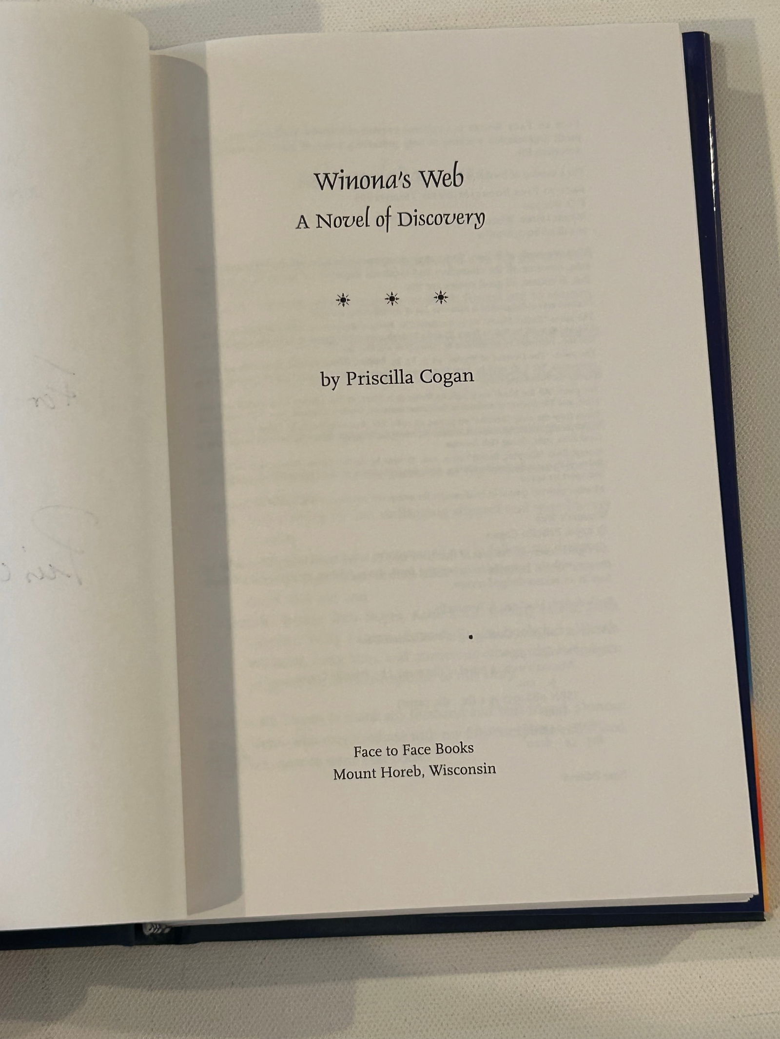 Priscilla Cogan SIGNED First Editions - 3