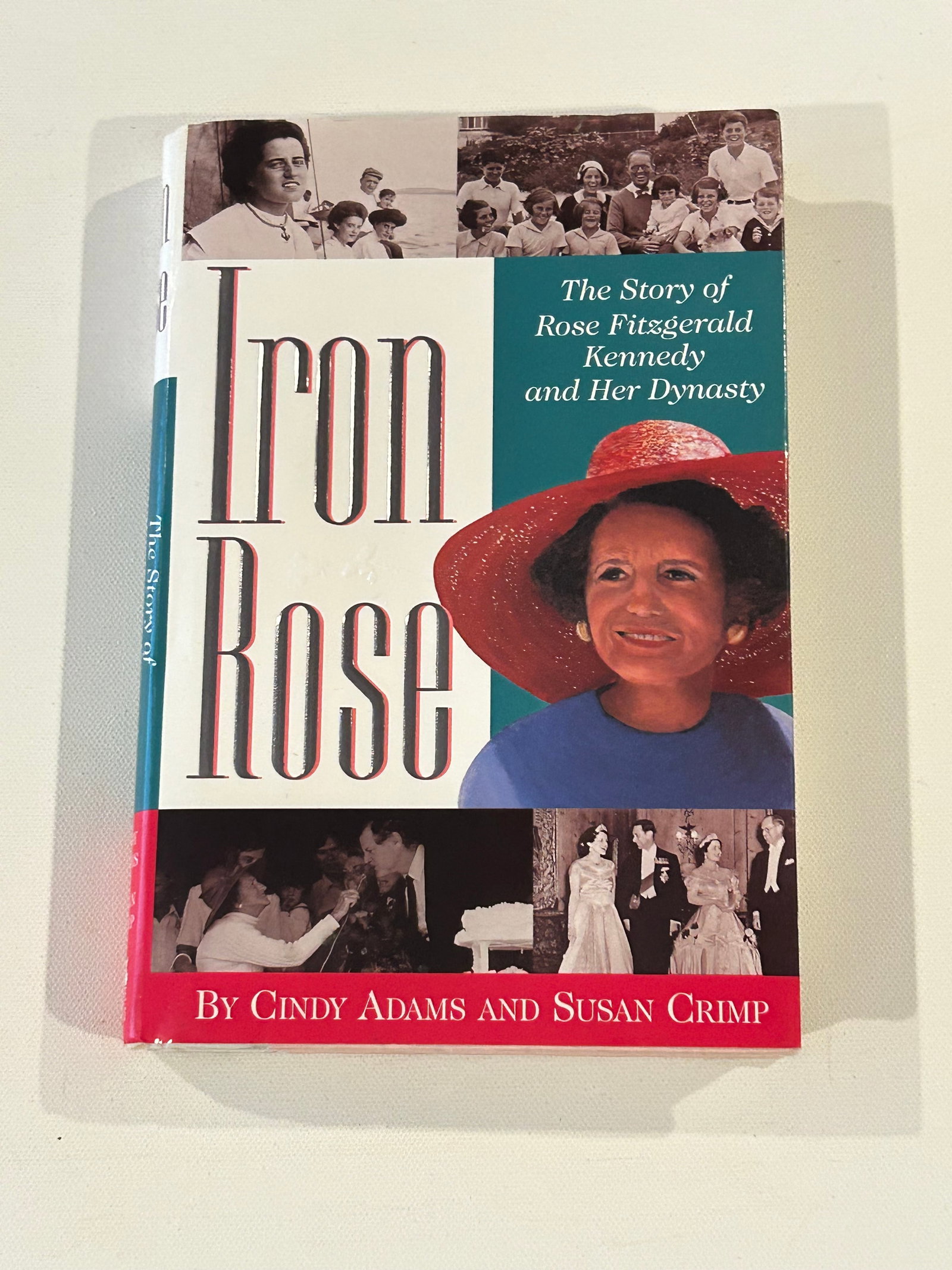 Iron Rose by Cindy Adams & Susan Crimp SIGNED & Inscribed First Edition SIGNED by Adams: Iron Rose The Story Of Rose Fitzgerald Kennedy And Her Dynasty by Cindy Adams & Susan Crimp SIGNED & Inscribed First Edition SIGNED by Adams published by Dove Books, Beverly Hills, 1995. Dimensions: