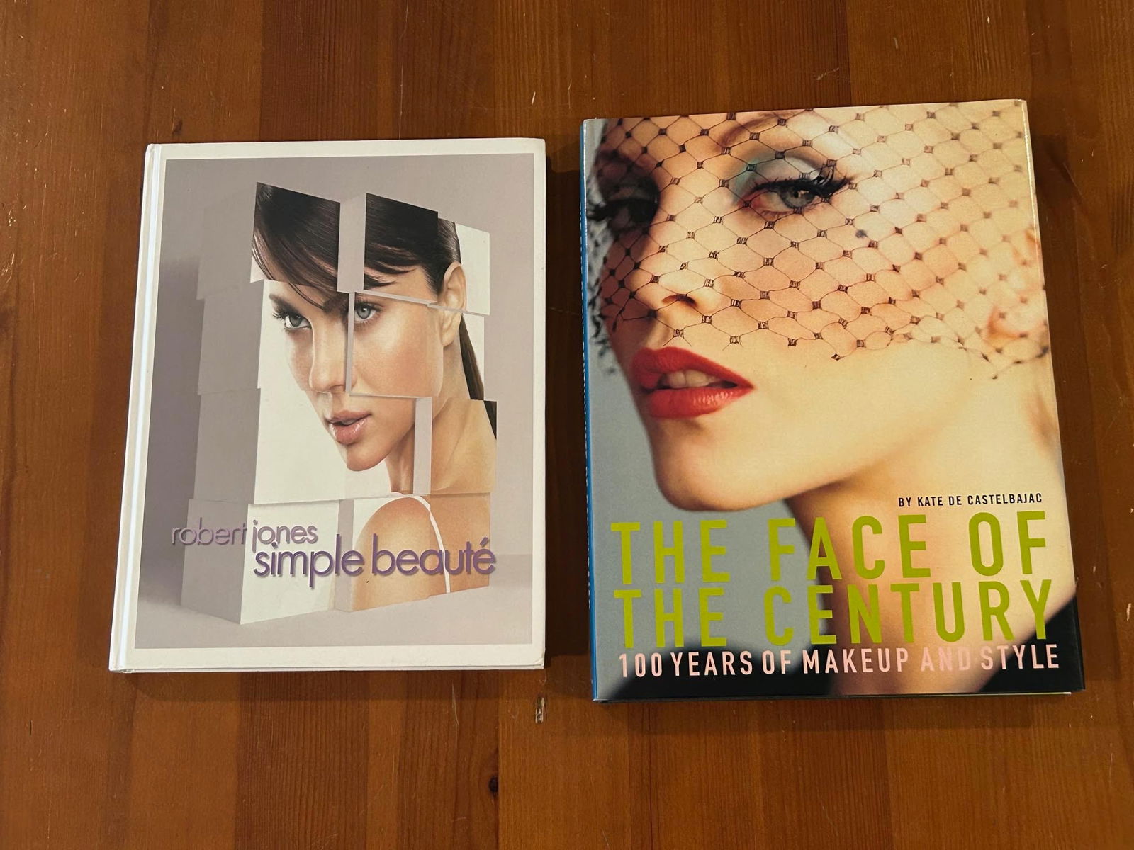 Makeup & Beauty SIGNED Lot: Simple Beauté by Robert Jones SIGNED First Edition self-published, 2004. The Face Of The Century 100 Years Of Makeup And Style By Kate De Castelbajac SIGNED & Inscribed First Edition. Dimensions: 24"