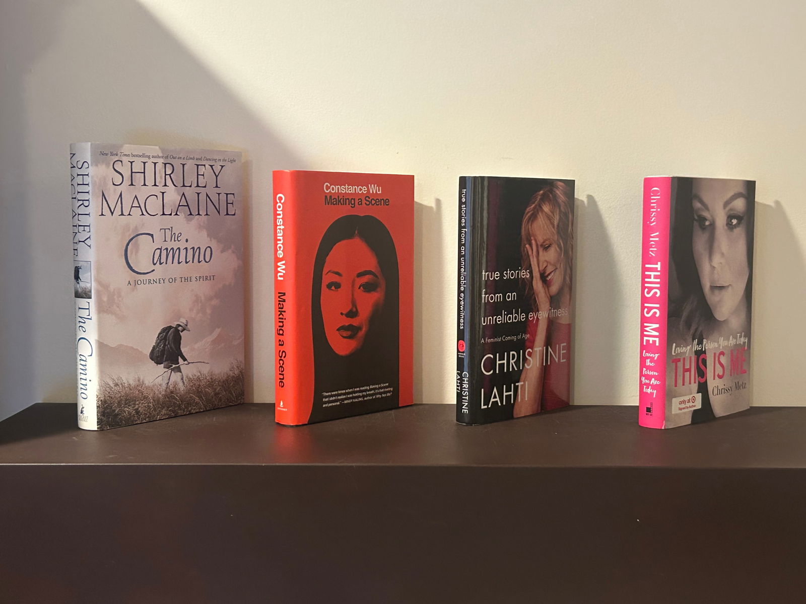 Performing Arts - Television & Movie Personalities SIGNED Editions: This Is Me by Chrissy Metz SIGNED First Edition. True Stories From An Unreliable Eyewitness by Christine Lahti SIGNED & Inscribed First Edition. Making A Scene by Constance Wu SIGNED & Inscribed First