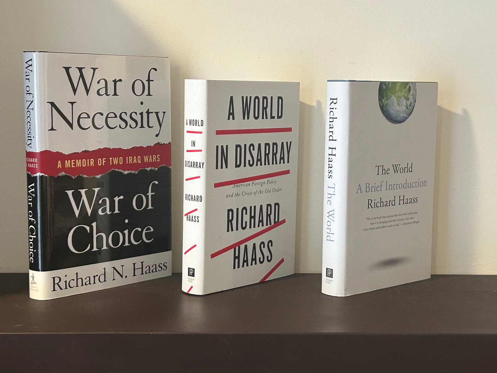 Richard Haass SIGNED Editions: Radical Son & Hating Whitey by David Horowitz SIGNED Editions published by Simon & Schuster & Penguin Press, New York, 2009, 2017, 2020. Dimensions: 11" x 9" x 10"