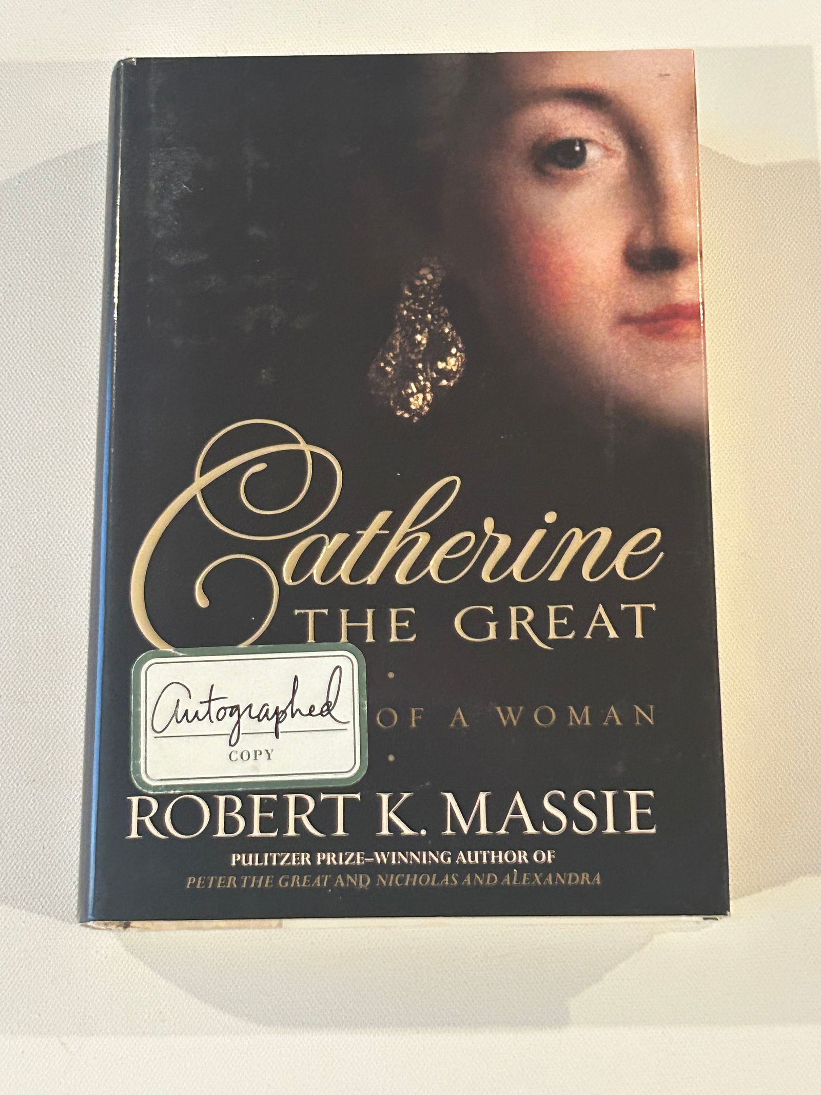 Catherine The Great by Robert K. Massie SIGNED Second Printing: Catherine The Great by Robert K. Massie SIGNED Second Printing Published by Random House, New York, 2011. Dimensions: 11" x 9" x 4"