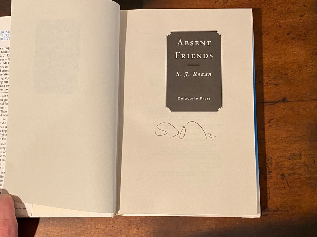 S. J. Rozan SIGNED First Editions - 8