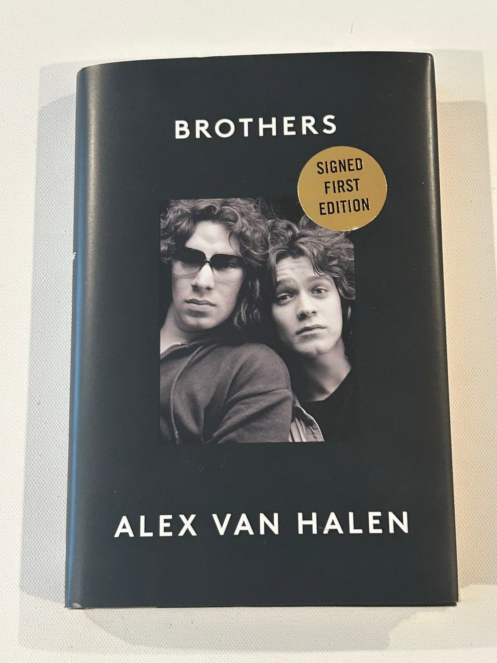 Brothers by Alex Van Halen SIGNED First Edition (1 of 7)