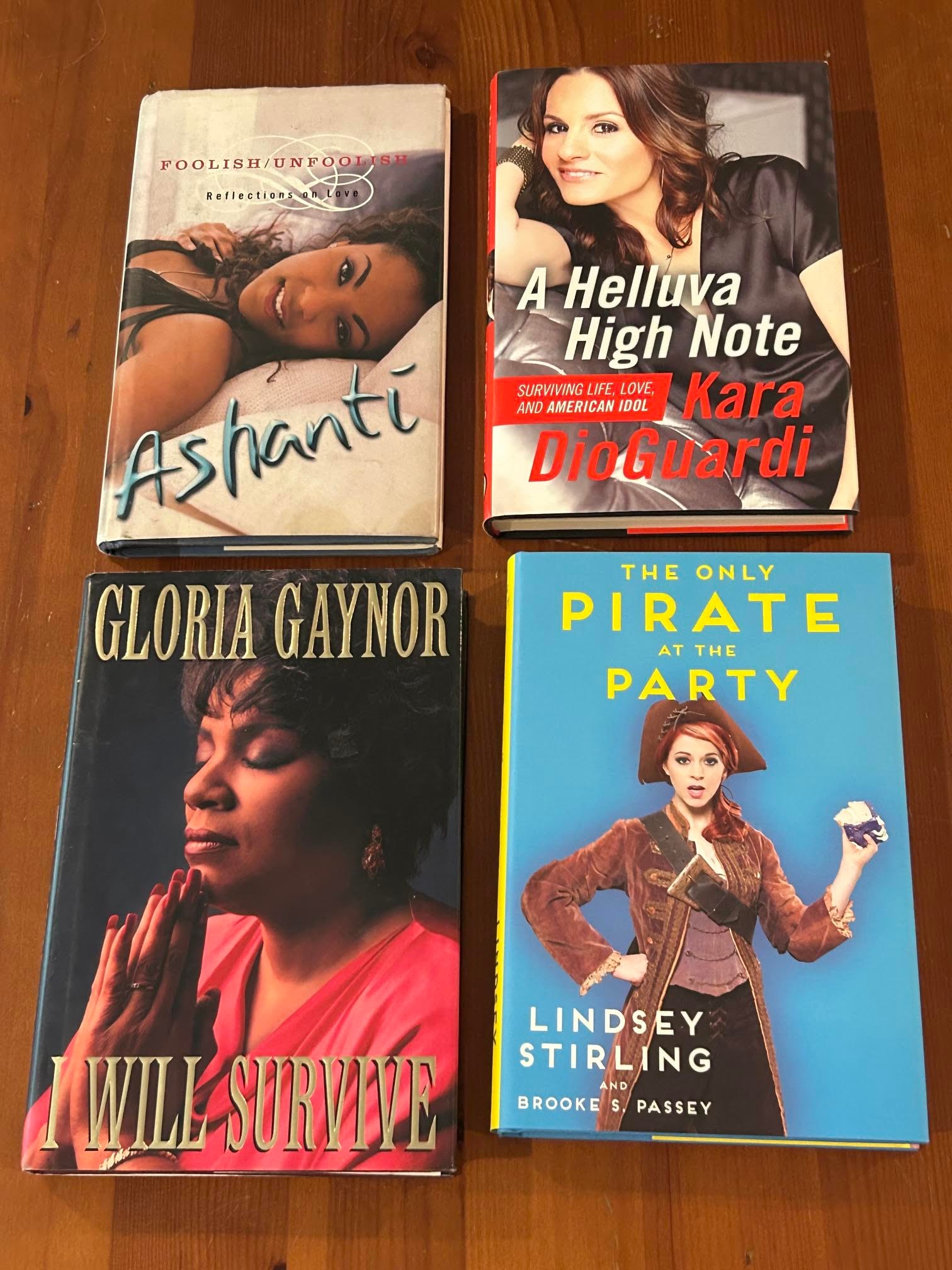 SIGNED & inscribed Female Singers & Muscians (1 of 13)