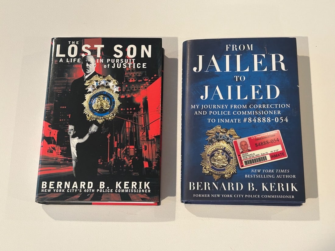 (New York City) The Lost Son & From Jailer To Jailed by Bernard B. Kerik SIGNED First Editions (1 of 11)