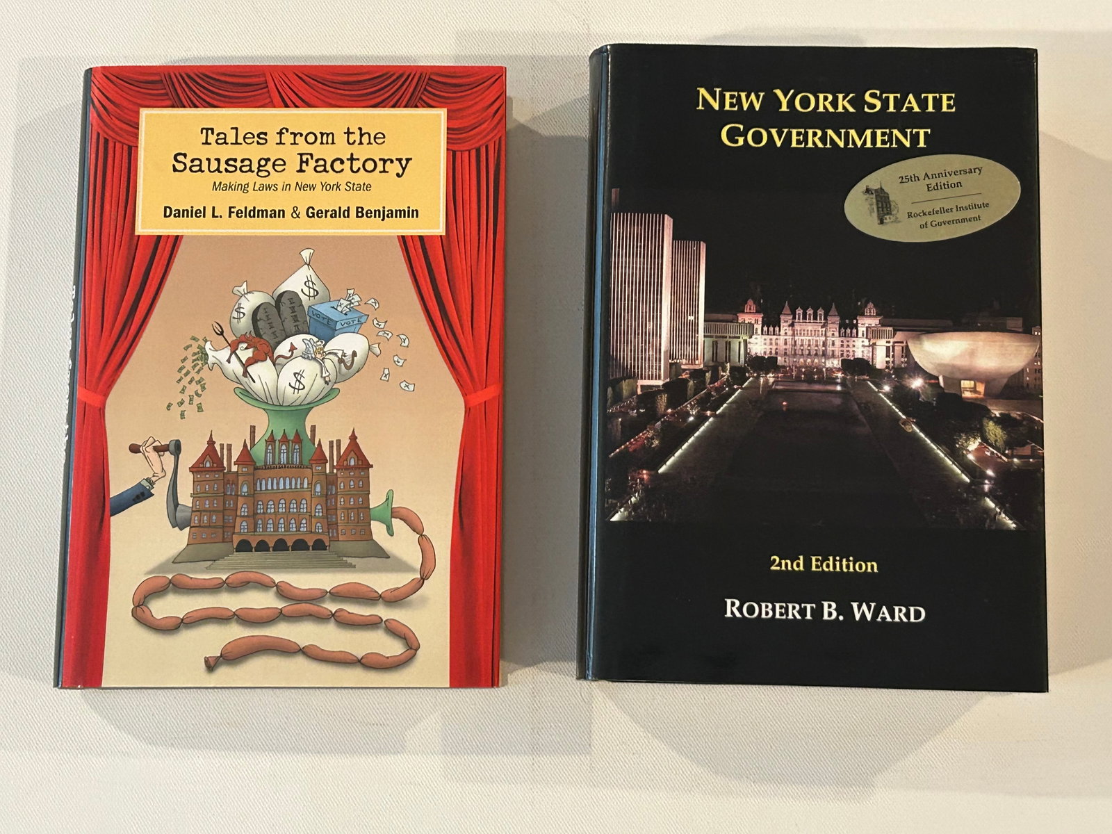 (New York) New York State Government & Tales From The Sausage Factory SIGNED & Inscribed (1 of 6)