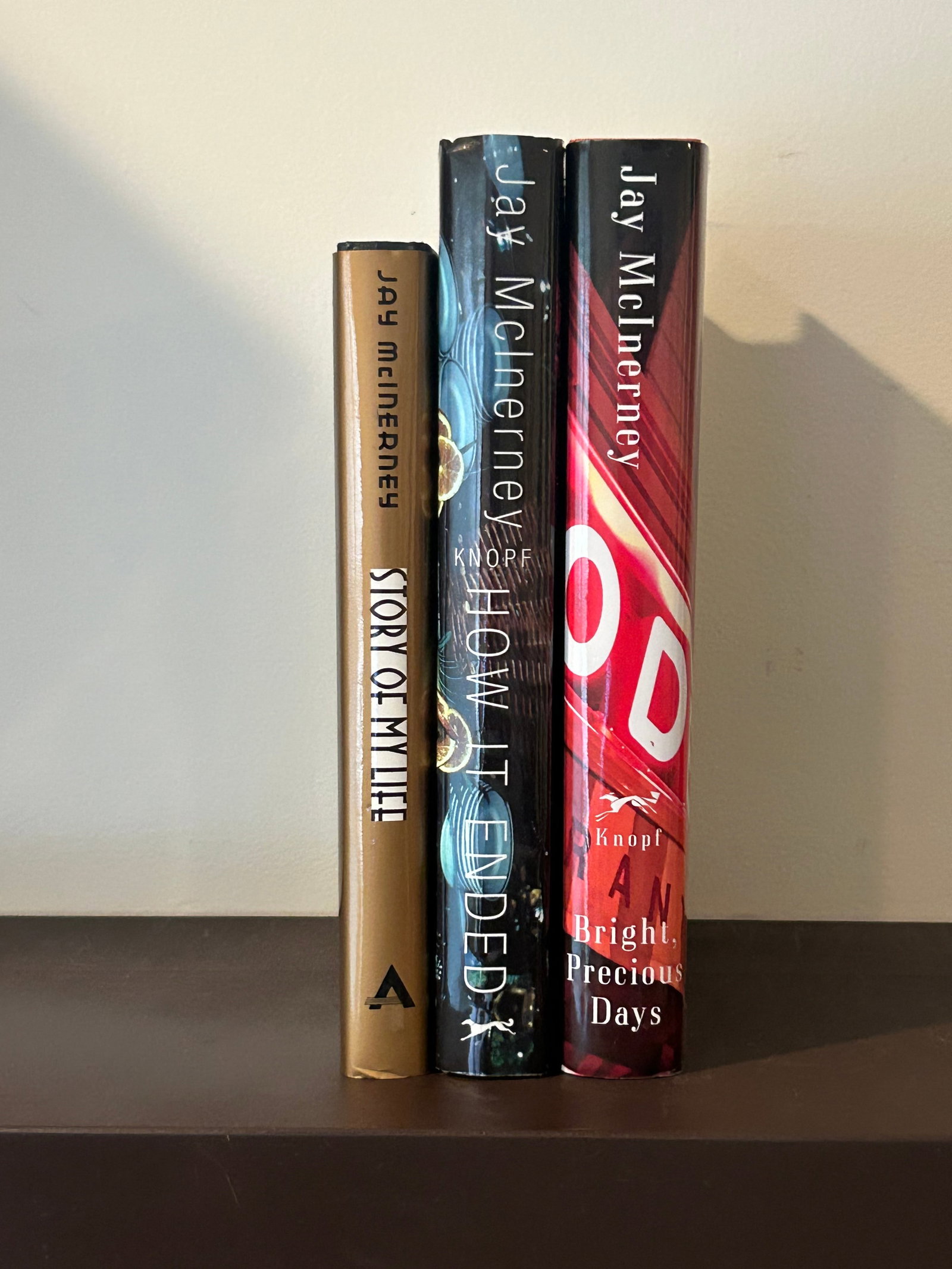 (NYC Fiction) Jay Mcinerney SIGNED Editions - 10