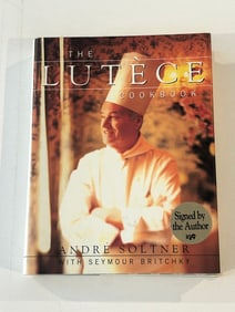 (NYC Food) The Lutece Cookbook by Andre Soltner SIGNED First Edition