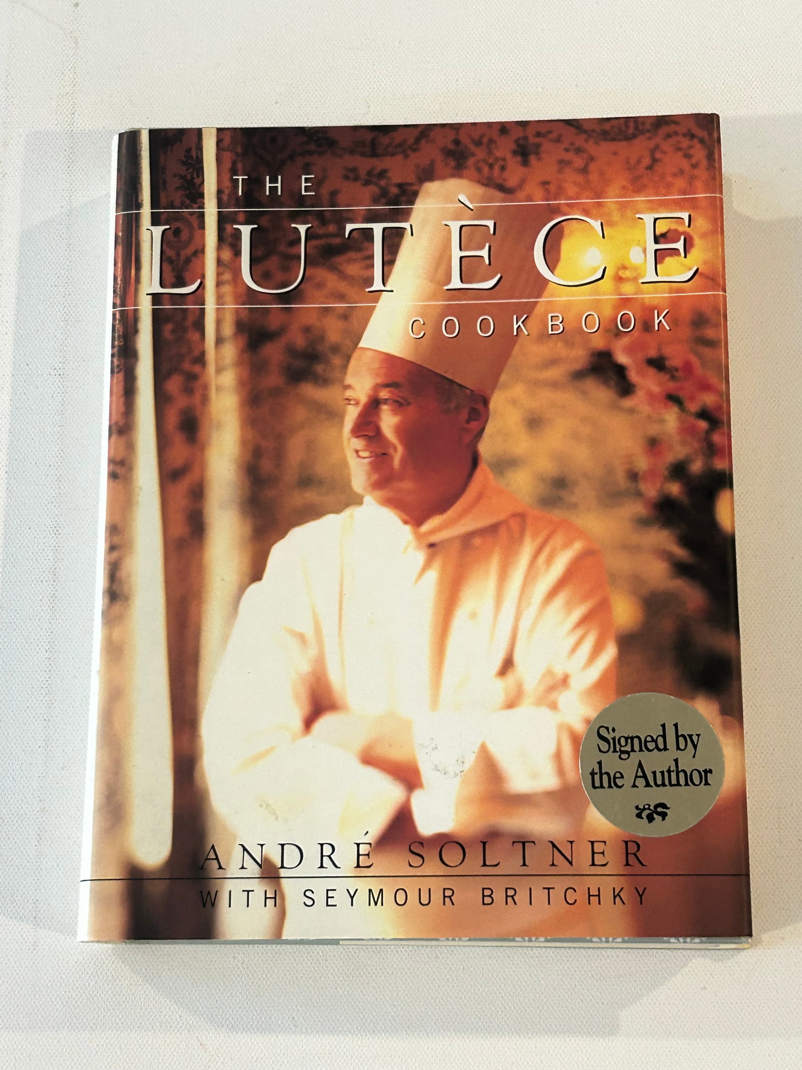 (NYC Food) The Lutece Cookbook by Andre Soltner SIGNED First Edition (1 of 8)